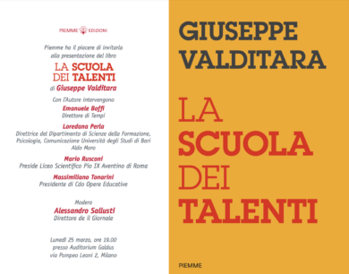 Milano, il 25 marzo il Ministro Valditara presenta “La scuola dei talenti”
