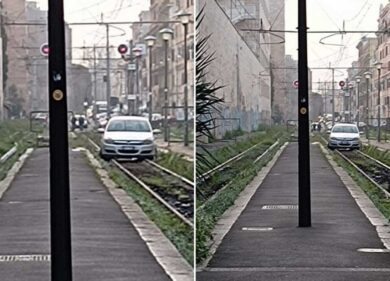 Ubriaco alla guida finisce con l’auto sui binari, interrotta 7 ore la tratta
