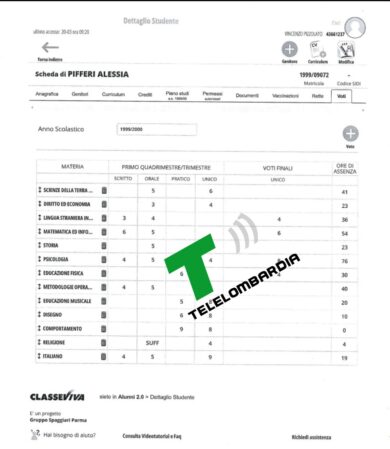 Pifferi bocciata in primo superiore: parla l’insegnante di sostegno