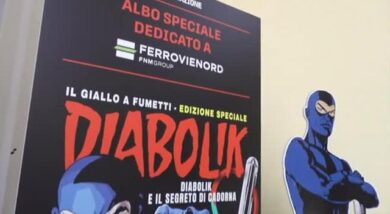 Diabolik e Ferrovie Nord insieme per celebrare la nascita di un mito