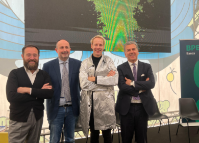 BPER è Special Partner di ‘Spark’, performance poetica dell’artista Roosegaard