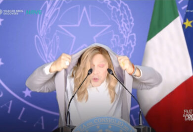 Crozza/Meloni: «Poracci li regazzotti de sinistra»