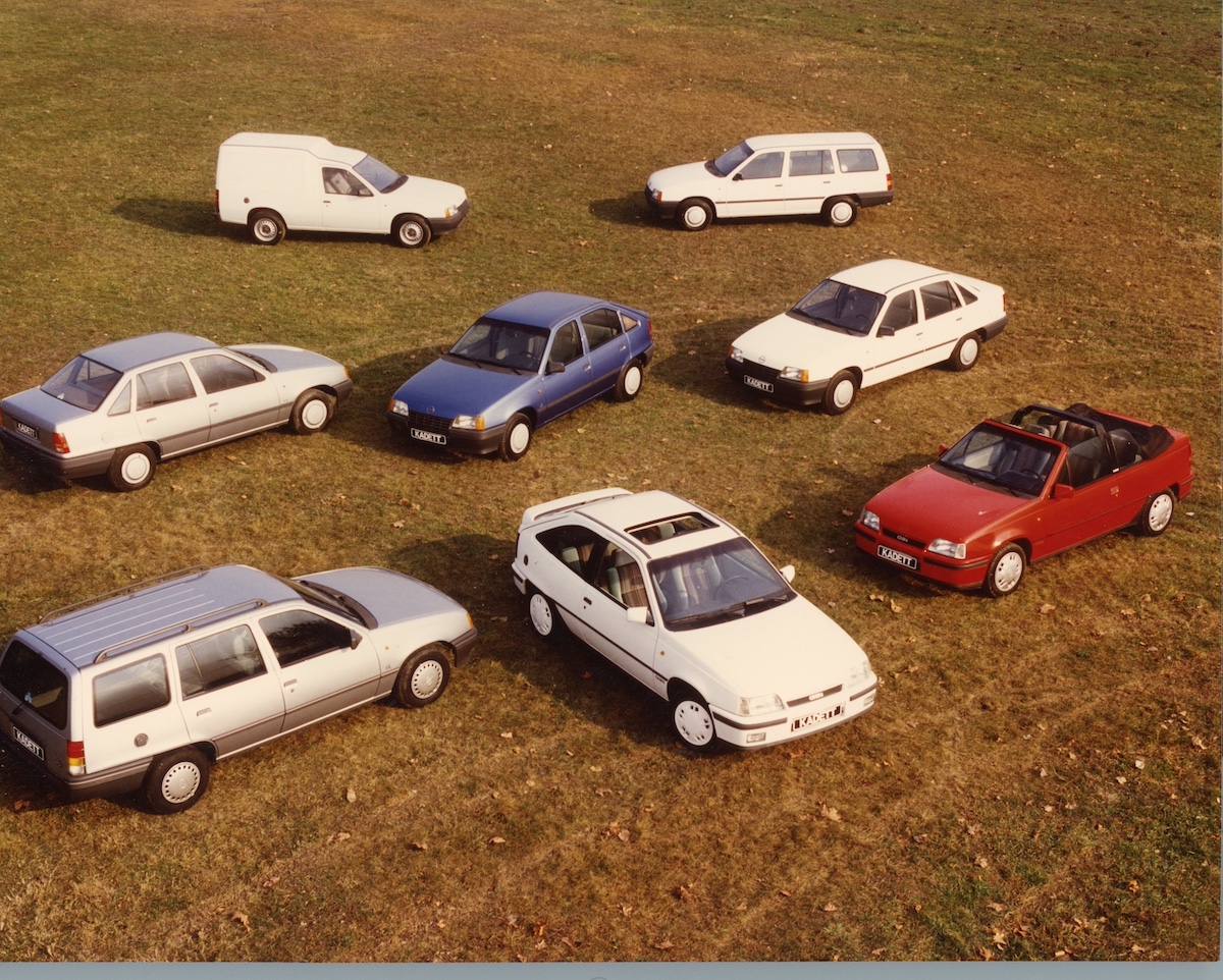 Opel Kadett-E: 40 anni di innovazioni e successi