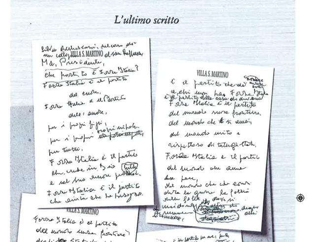 Berlusconi, Marina racconta le ultime ore del padre: “Scrisse a mano 4 pagine” Berlusconi, Marina racconta le ultime ore del padre: “Scrisse a mano 4 pagine”