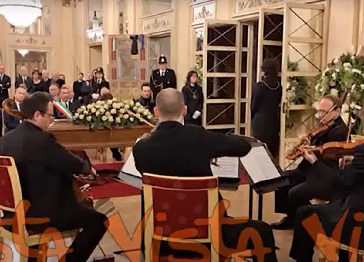 Omaggio del quartetto della Scala a Pollini, suonati Beethoven e Webern Omaggio del quartetto della Scala a Pollini, suonati Beethoven e Webern