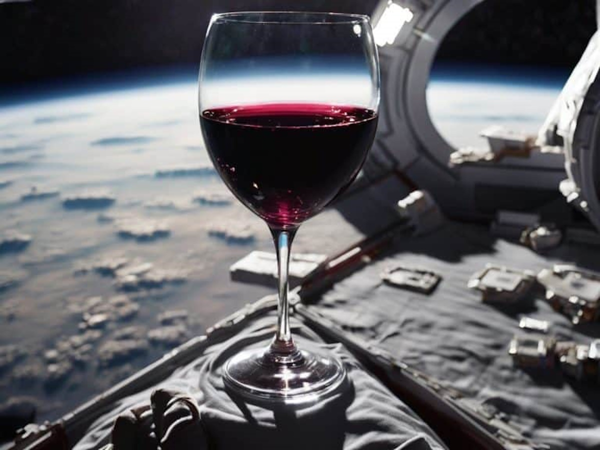 Un bicchiere di vino nello spazio? Si “berrà” in pillole Un bicchiere di vino nello spazio? Si “berrà” in pillole