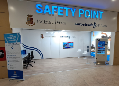 ASPI e Polizia di Stato, aperti 3 nuovi Safety Point per la sicurezza stradale