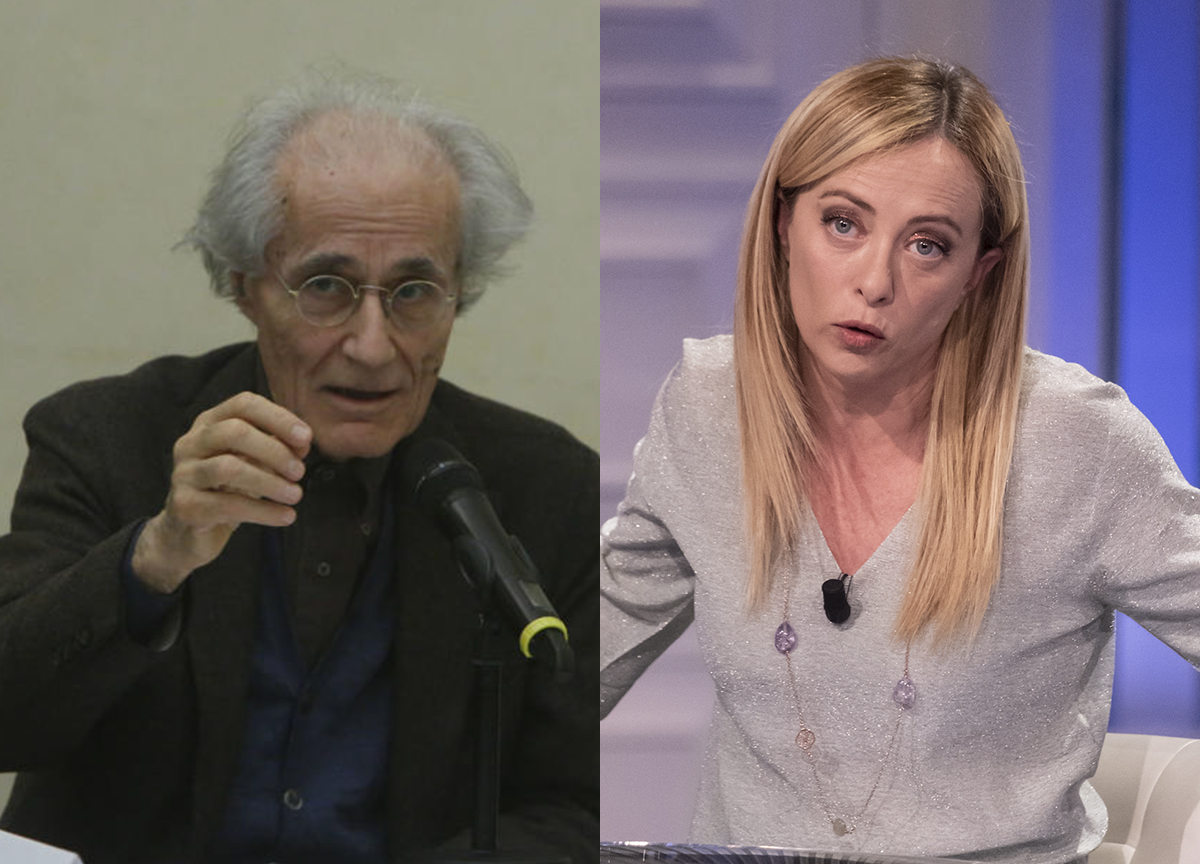 Meloni non perdona Canfora. “Neonazista nell’animo”, depositata la querela