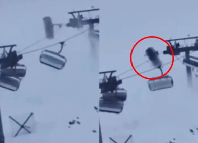 Incubo a Cervinia: la bufera terrorizza i passeggeri ancora sulla seggiovia