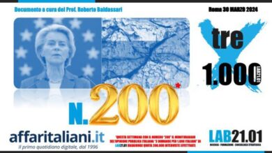 Gli italiani stanchi di aiutare Zelensky. Smentita la narrazione di Usa e Ue