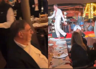 Ignazio La Russa con Daniela Santanche e Dimitri Kuntz D’Asburgo al Twiga per Pasqua