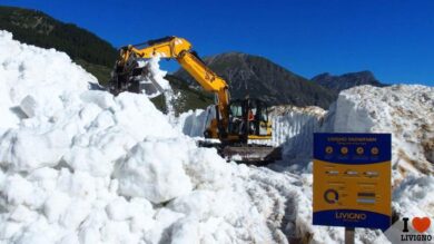 Maltempo: oltre 60 cm di neve in Valtellina, Livigno isolata