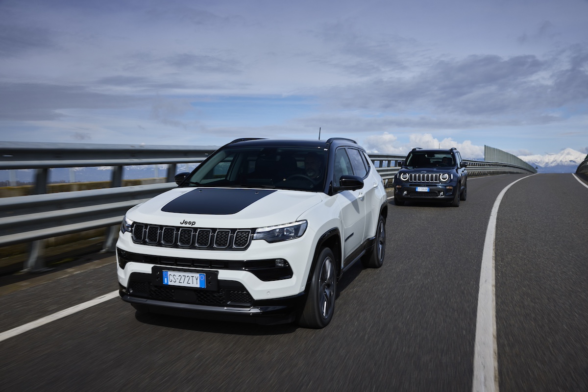 Arrivano le nuove Jeep Renegade e Compass e-Hybrid