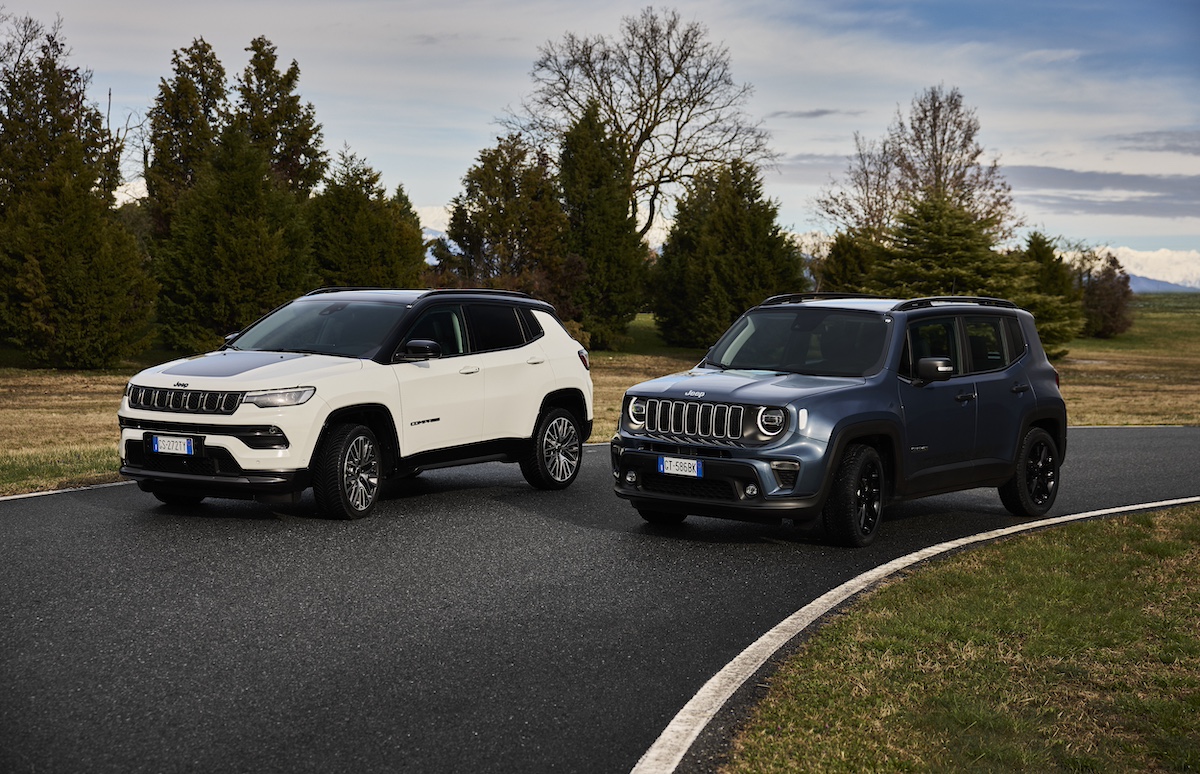 Arrivano le nuove Jeep Renegade e Compass e-Hybrid