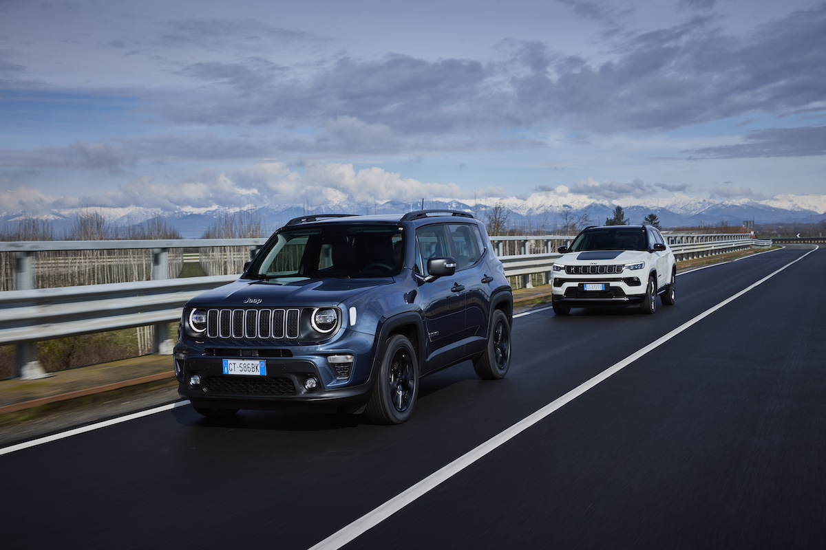 Arrivano le nuove Jeep Renegade e Compass e-Hybrid