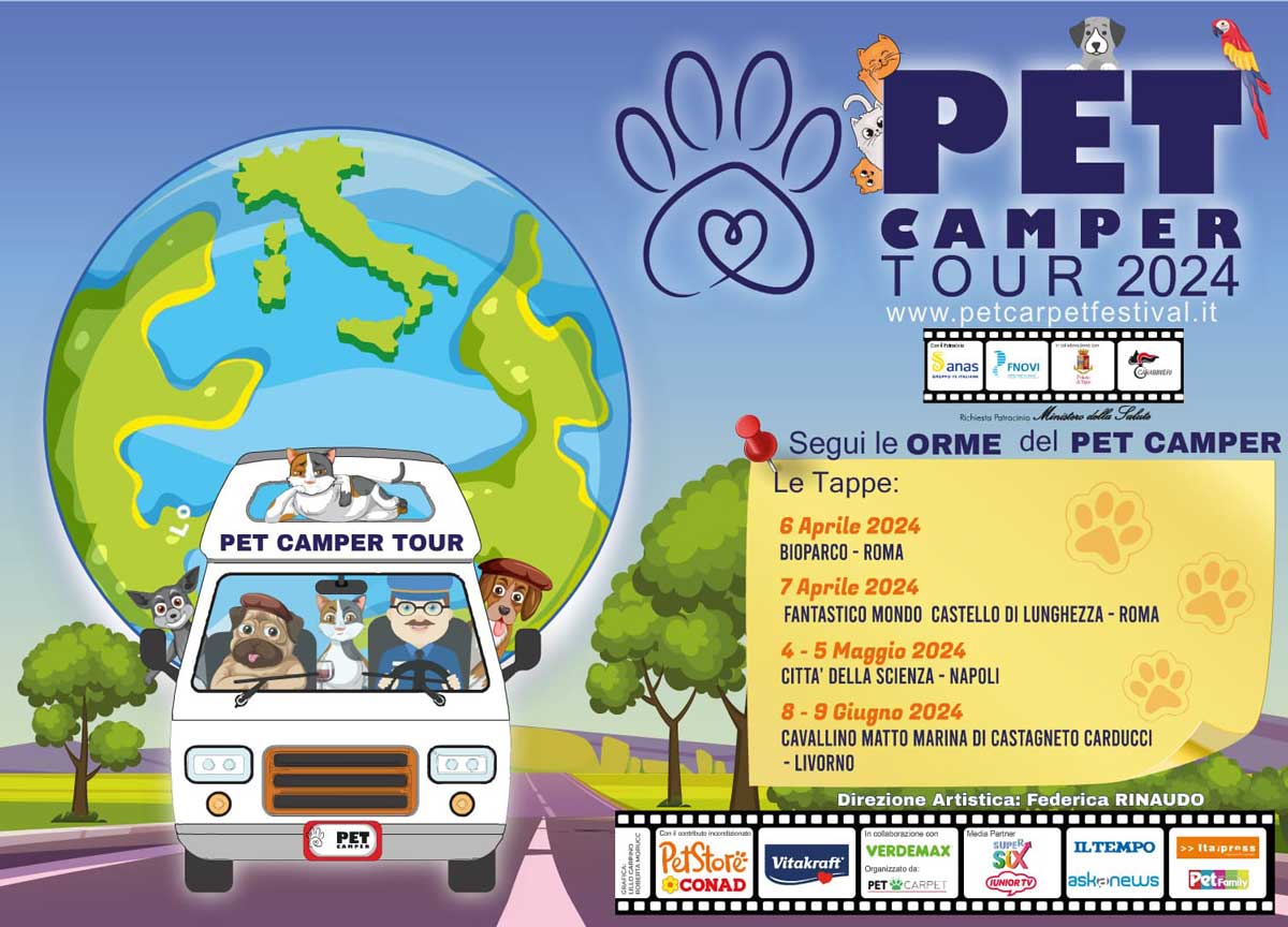 Pet camper show: con le Forze dell’Ordine contro l’abbandono degli animali