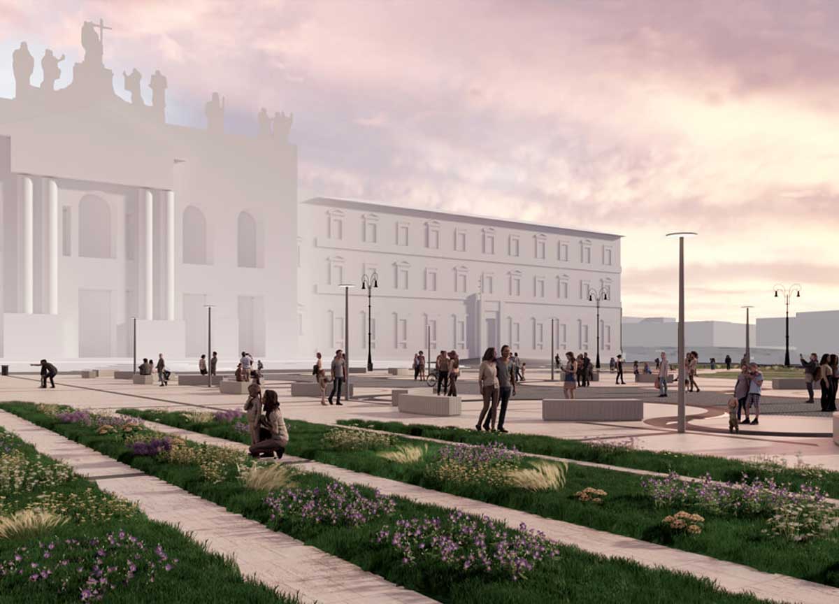 San Giovanni, partiti i lavori davanti la Basilica: ecco come sarà la piazza San Giovanni, partiti i lavori davanti la Basilica: ecco come sarà la piazza