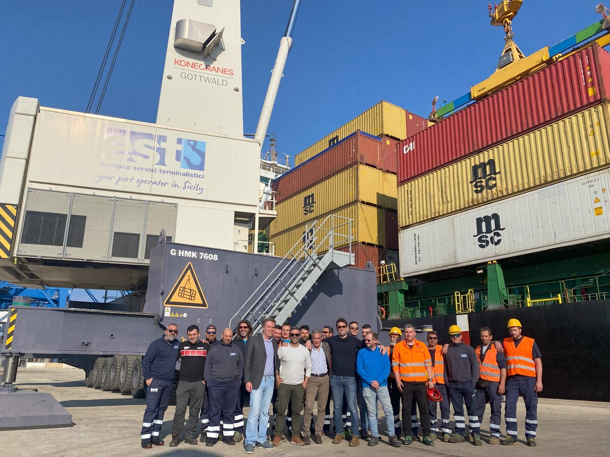 Europea servizi terminalistici, Augusta: aperto il nuovo Terminal containers