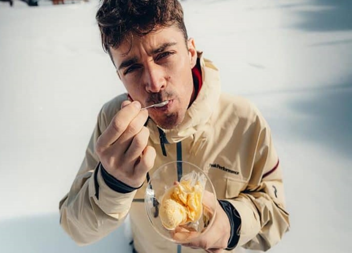 LEC: Charles Leclerc apre una gelateria con Grom a Milano LEC: Charles Leclerc apre una gelateria con Grom a Milano