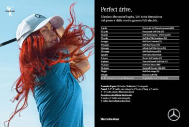 Mercedes Trophy 2024: Golf e lusso al via