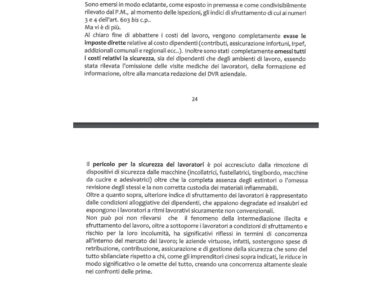 Armani, dai dormitori insalubri alle paghe di 3 euro l’ora: su Affari le carte