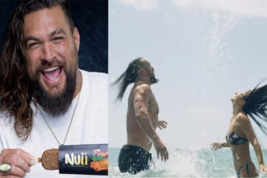Jason Momoa è brand ambassador NUII e protagonista del nuovo spot. Video