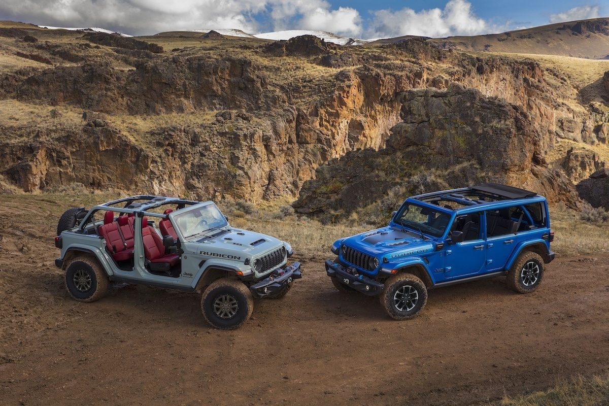 Jeep Wrangler MY 2024 : torna il colore Tuscadero