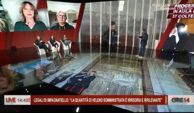 Ascolti tv, Ore 14 vola con il direttore Perrino