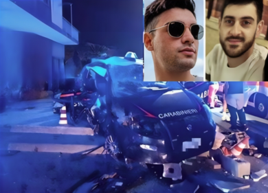 Incidente mortale sulla statale a Salerno: perdono la vita due carabinieri