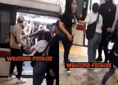 Donna incinta massacrata di botte in metro a Roma: video choc