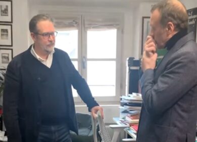 Solari, candidato rettore della Statale, a scuola di talent. VIDEO