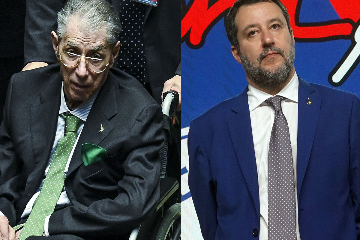 Lega, la “risottata” di Varese. La mossa (tardiva) di Salvini con Bossi