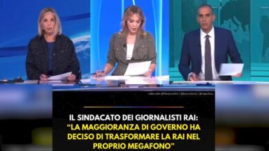 Protesta dei giornalisti: “Il governo trasforma la Rai nel proprio megafono”