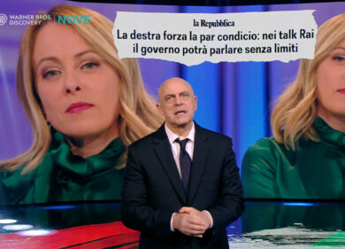 Crozza/monologo sulla fuga dalla RAI: «Io per Discovery sono contentissimo: eravamo lo sgabuzzino della TV italiana e adesso il Nove sembra Lampedusa»