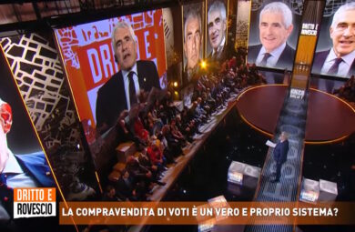 Ascolti tv, Del Debbio pigliatutto con Casini: Mediaset batte Formigli su La7