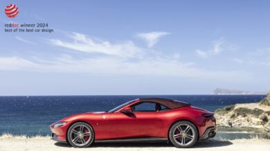 Ferrari trionfa fa ai Red Dot Awards 2024 con la Roma Spider