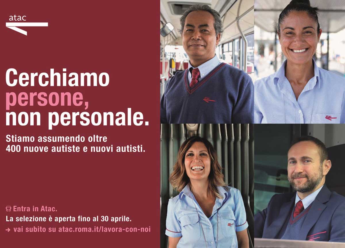 Prima gli italiani: Atac cerca 400 autisti, anche extracomunitari con permesso
