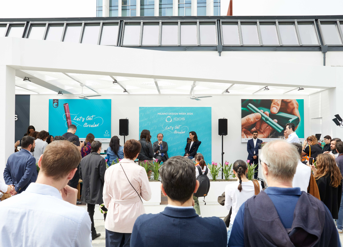 MDW, IQOS inaugura la Lounge che racconta il programma di economia circolare