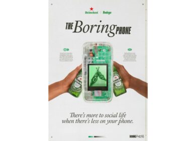 Heineken e Bodega, lanciato insieme a LePub “The Boring Phone”