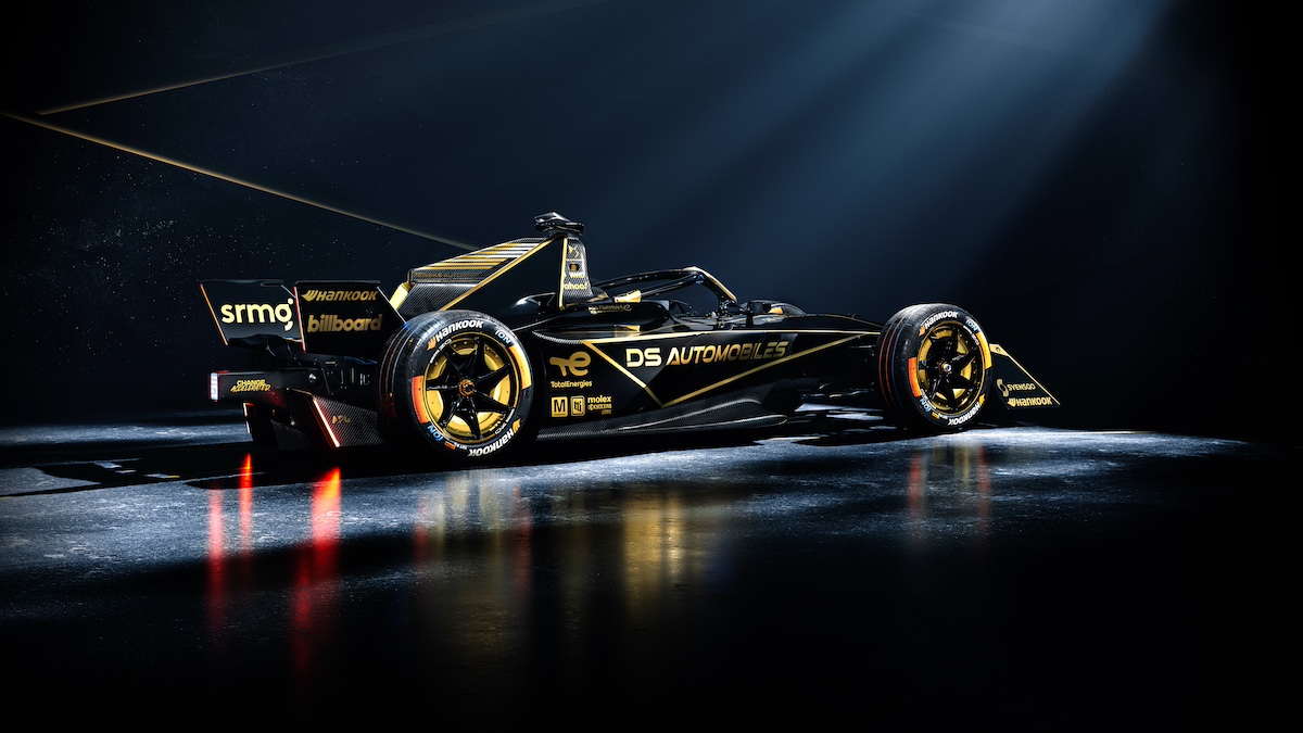DS E-TENSE FE23 in Nero e Oro per l’E-Prix di Monaco DS E-TENSE FE23 in Nero e Oro per l’E-Prix di Monaco