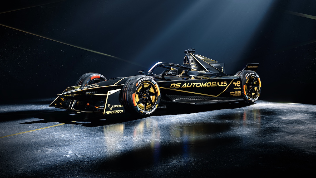 DS E-TENSE FE23 in Nero e Oro per l’E-Prix di Monaco DS E-TENSE FE23 in Nero e Oro per l’E-Prix di Monaco