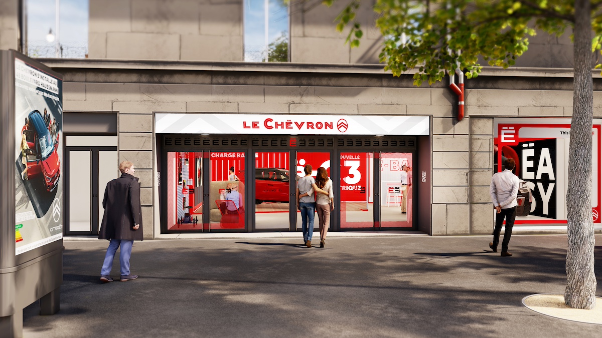 Citroën inaugura a Parigi “Le Chëvron” per presentate la nuova e-C3 Citroën inaugura a Parigi “Le Chëvron” per presentate la nuova e-C3