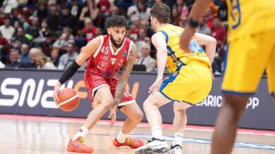 Shields-Napier guidano l’Olimpia Milano: Scafati ko. Aggancio in vetta a Brescia