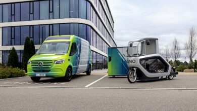 Mercedes-Benz Vans e ONOMOTION lanciano la e-cargo per l’ultimo miglio