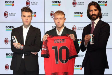 Boem, aumento di capitale di 3 mln: Del Vecchio brinda con la bibita di Fedez