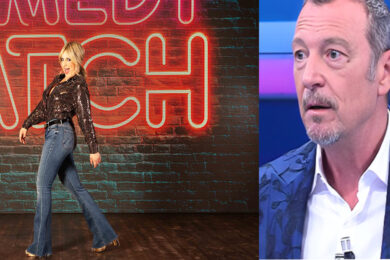 Nove, aspettando Amadeus debutta Comedy Match, lo show di Katia Follesa