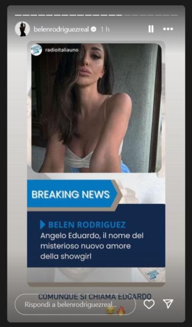 Belen ecco il fidanzato: chi è Angelo Edoardo, nuovo misterioso amore