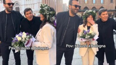 Si laurea a Bologna, l’incontro inaspettato con Cremonini e Morandi: “Giuro mi hanno fermato loro…”