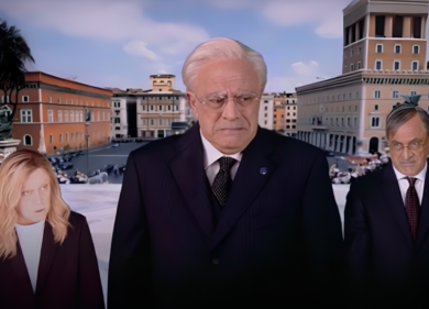 «Vabbè dai l’appoggio, tanto il prossimo anno vado sul Nove!». L’irresistible Mauro Crozza nei panni di Mattarella all’Altare della Patria