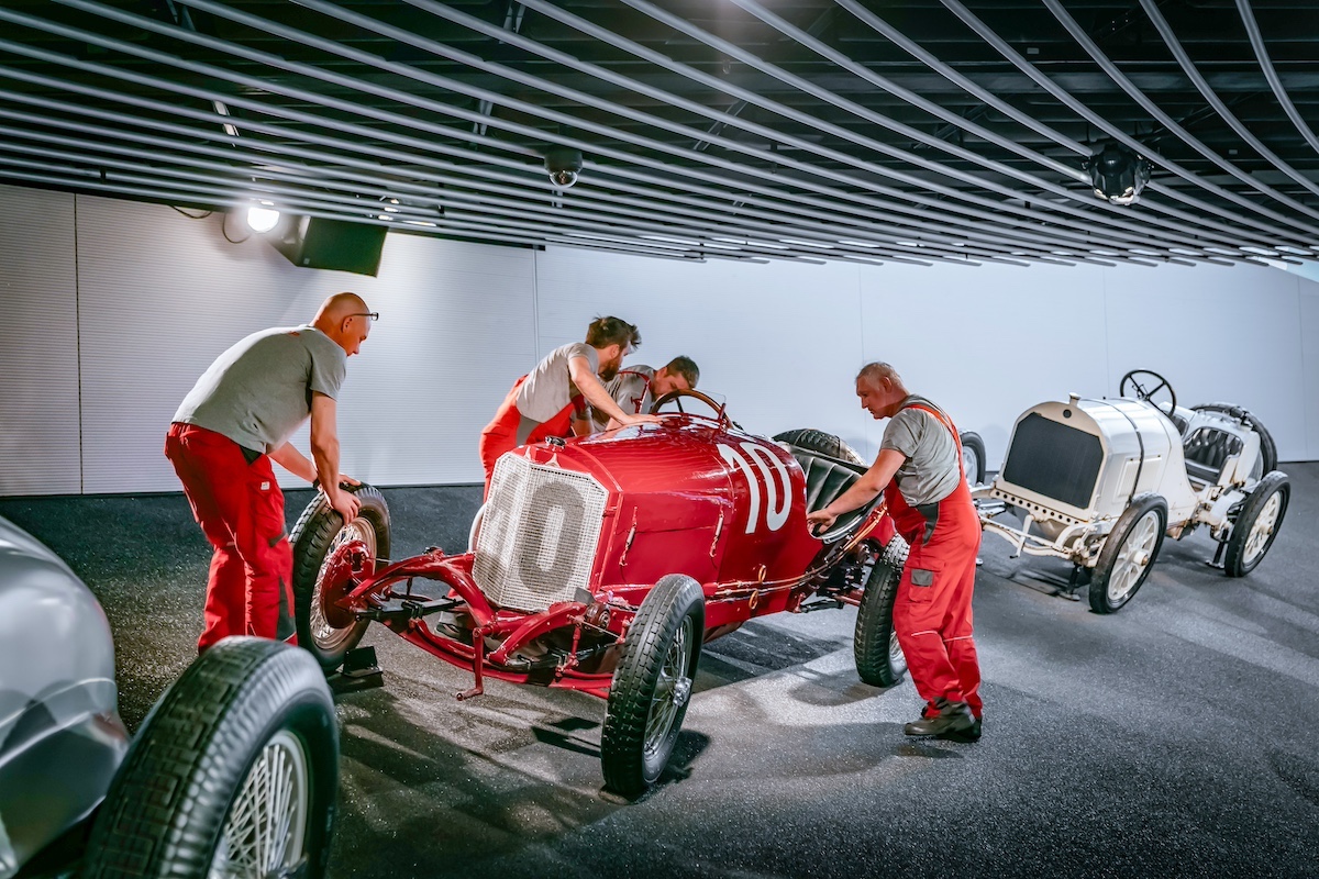 Mercedes Celebra 100 Anni dalla Vittoria alla Targa Florio
